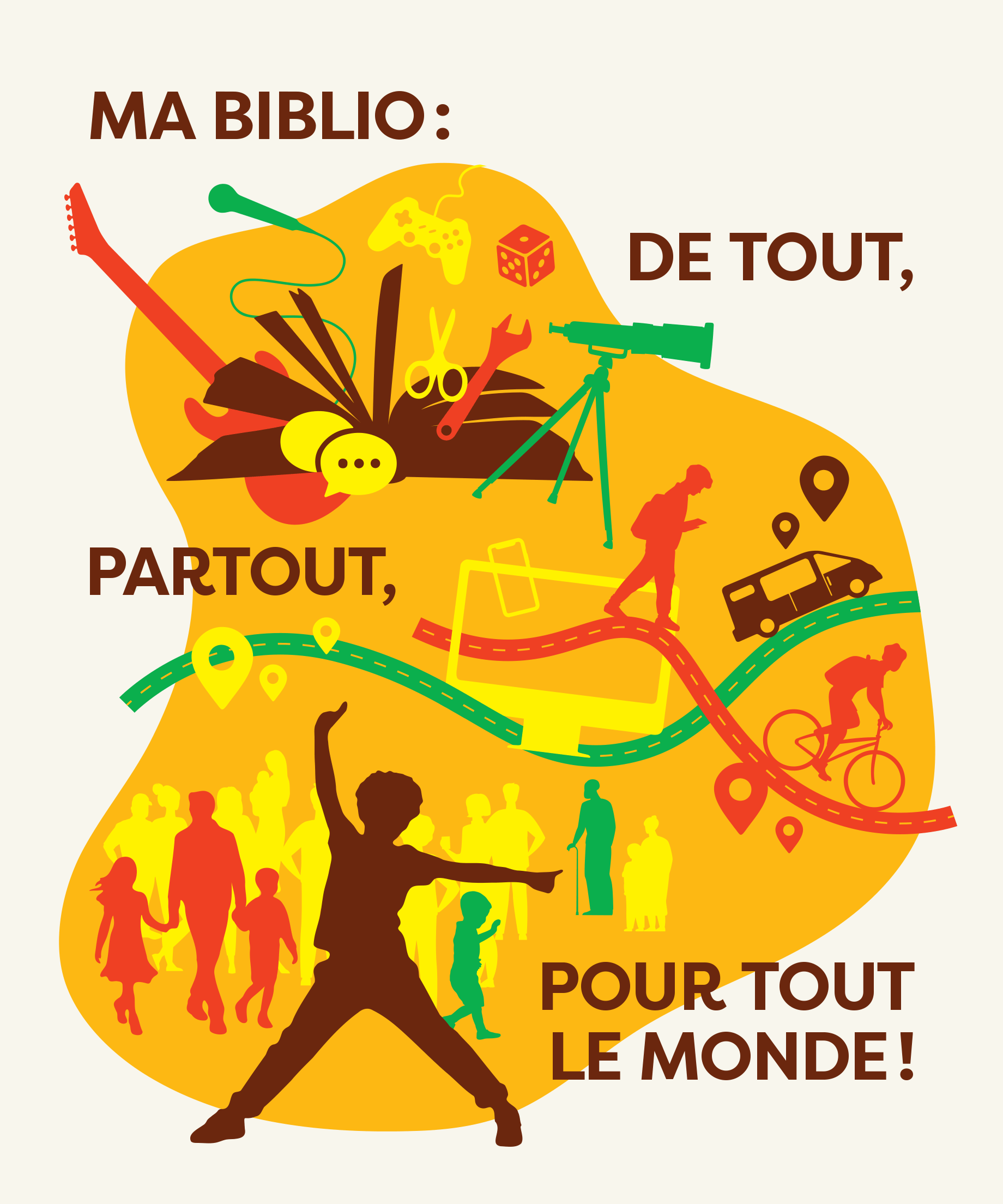 Ma biblio : de tout, partout, pour tout le monde!